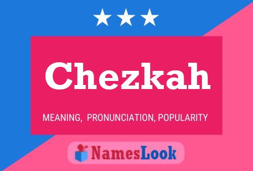 Chezkah Name Poster