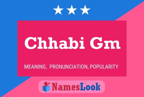 Chhabi Gm Name Poster