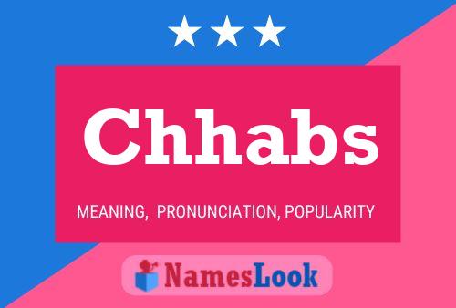 Chhabs Name Poster