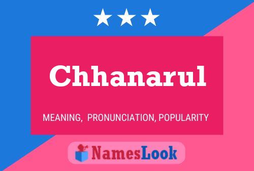 Chhanarul Name Poster