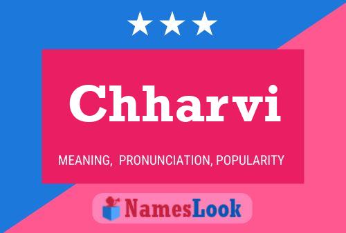 Chharvi Name Poster