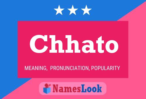 Chhato Name Poster