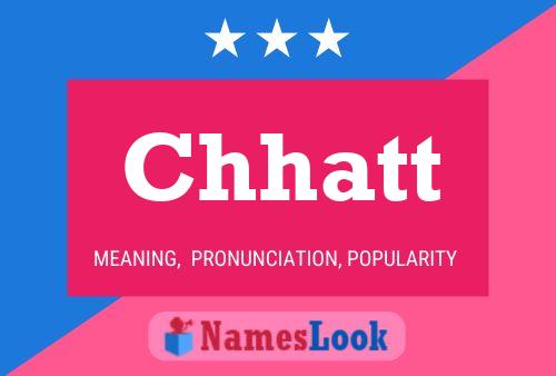 Chhatt Name Poster