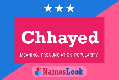 Chhayed Name Poster