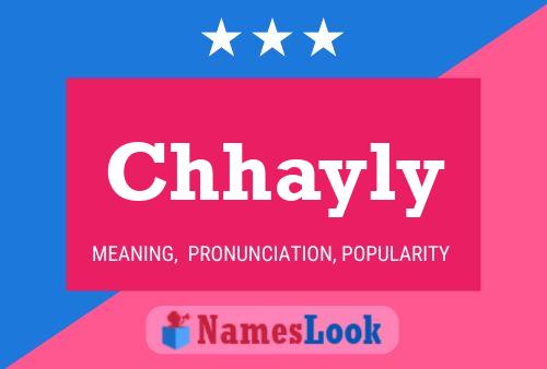 Chhayly Name Poster