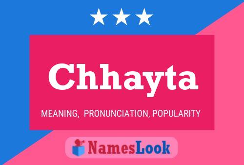 Chhayta Name Poster