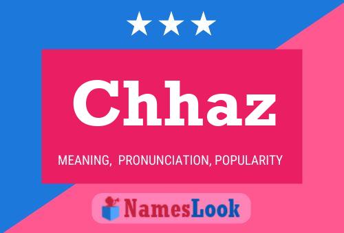 Chhaz Name Poster