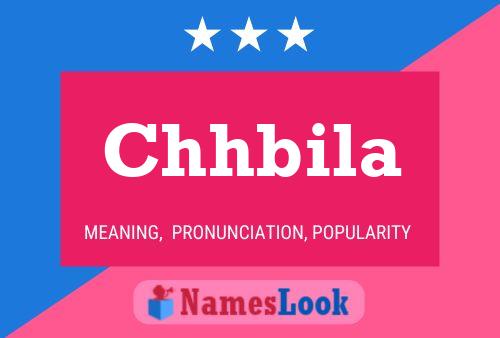 Chhbila Name Poster