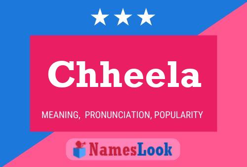 Chheela Name Poster