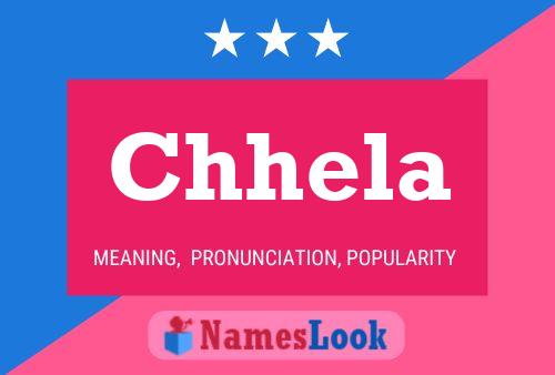 Chhela Name Poster