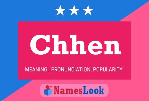 Chhen Name Poster