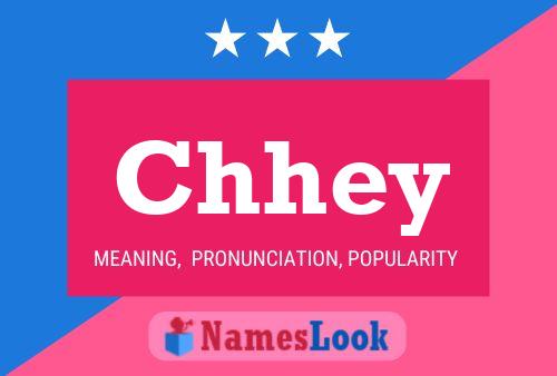 Chhey Name Poster