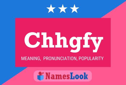 Chhgfy Name Poster