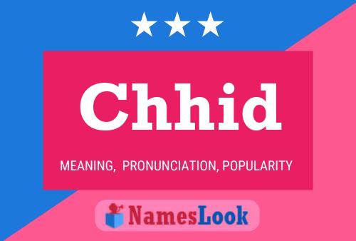 Chhid Name Poster