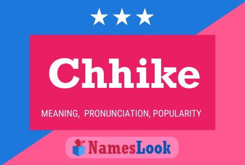 Chhike Name Poster