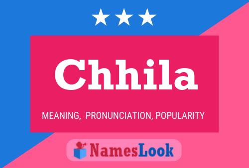 Chhila Name Poster