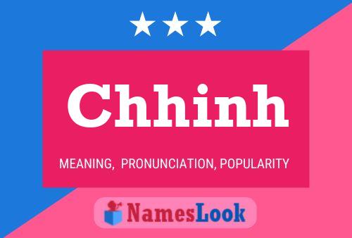 Chhinh Name Poster