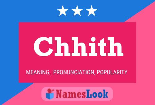 Chhith Name Poster