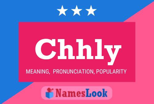 Chhly Name Poster