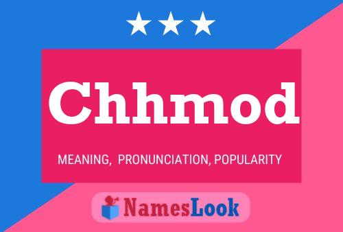 Chhmod Name Poster