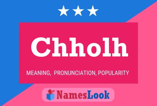 Chholh Name Poster