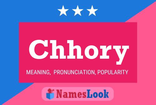 Chhory Name Poster