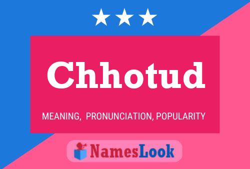 Chhotud Name Poster