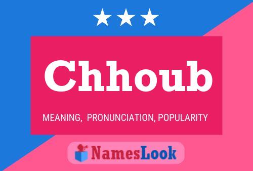 Chhoub Name Poster