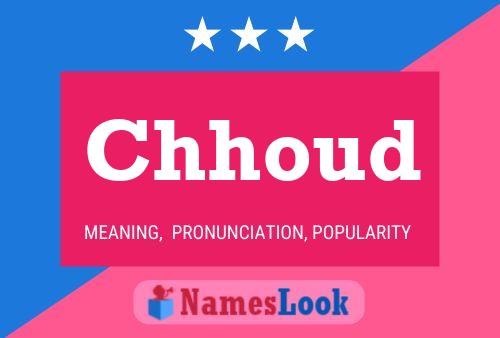 Chhoud Name Poster