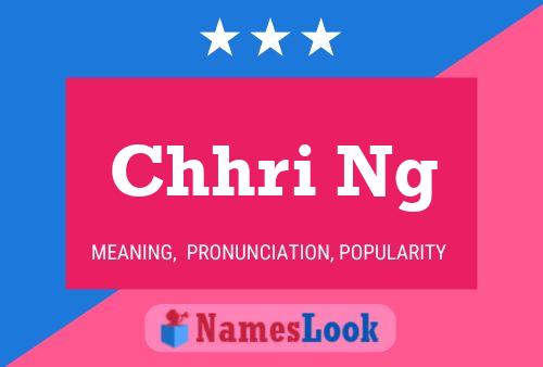 Chhri Ng Name Poster