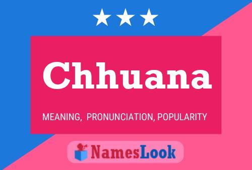 Chhuana Name Poster