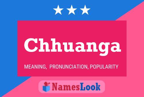 Chhuanga Name Poster