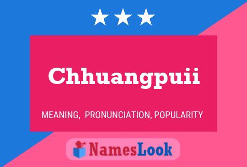 Chhuangpuii Name Poster