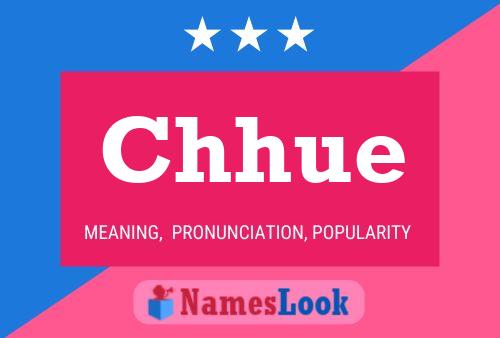 Chhue Name Poster