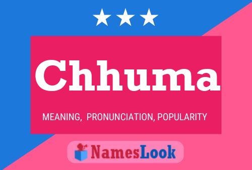 Chhuma Name Poster