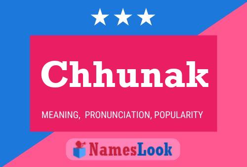 Chhunak Name Poster