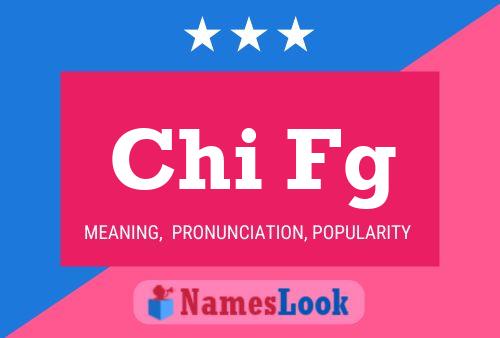 Chi Fg Name Poster