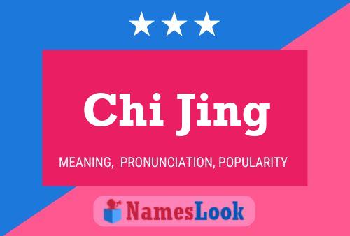 Chi Jing Name Poster