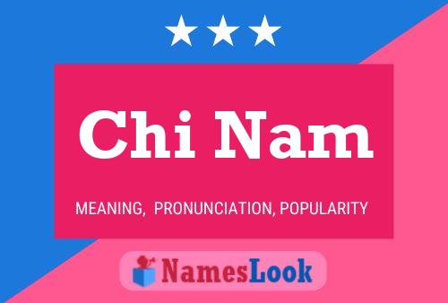 Chi Nam Name Poster