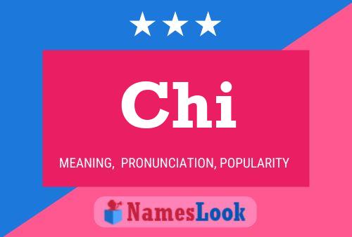 Chi Name Poster