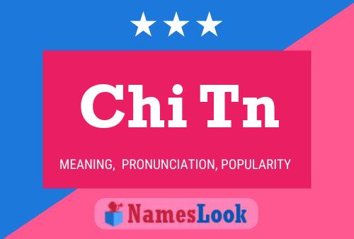 Chi Tn Name Poster