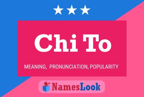 Chi To Name Poster