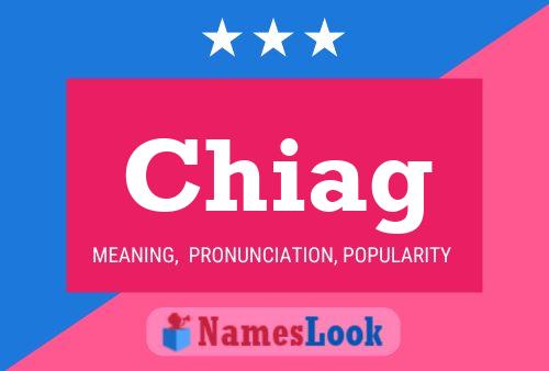 Chiag Name Poster