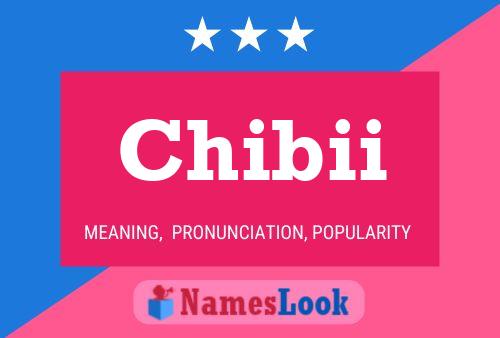 Chibii Name Poster