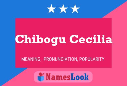 Chibogu Cecilia Name Poster