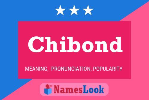 Chibond Name Poster