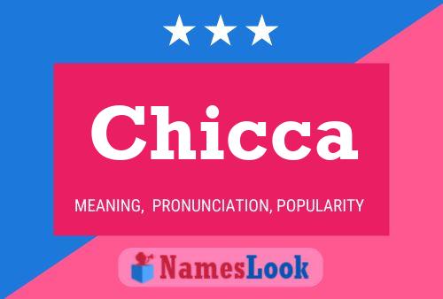 Chicca Name Poster