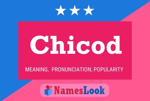 Chicod Name Poster