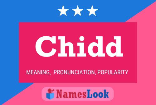 Chidd Name Poster