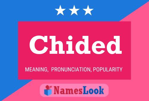 Chided Name Poster